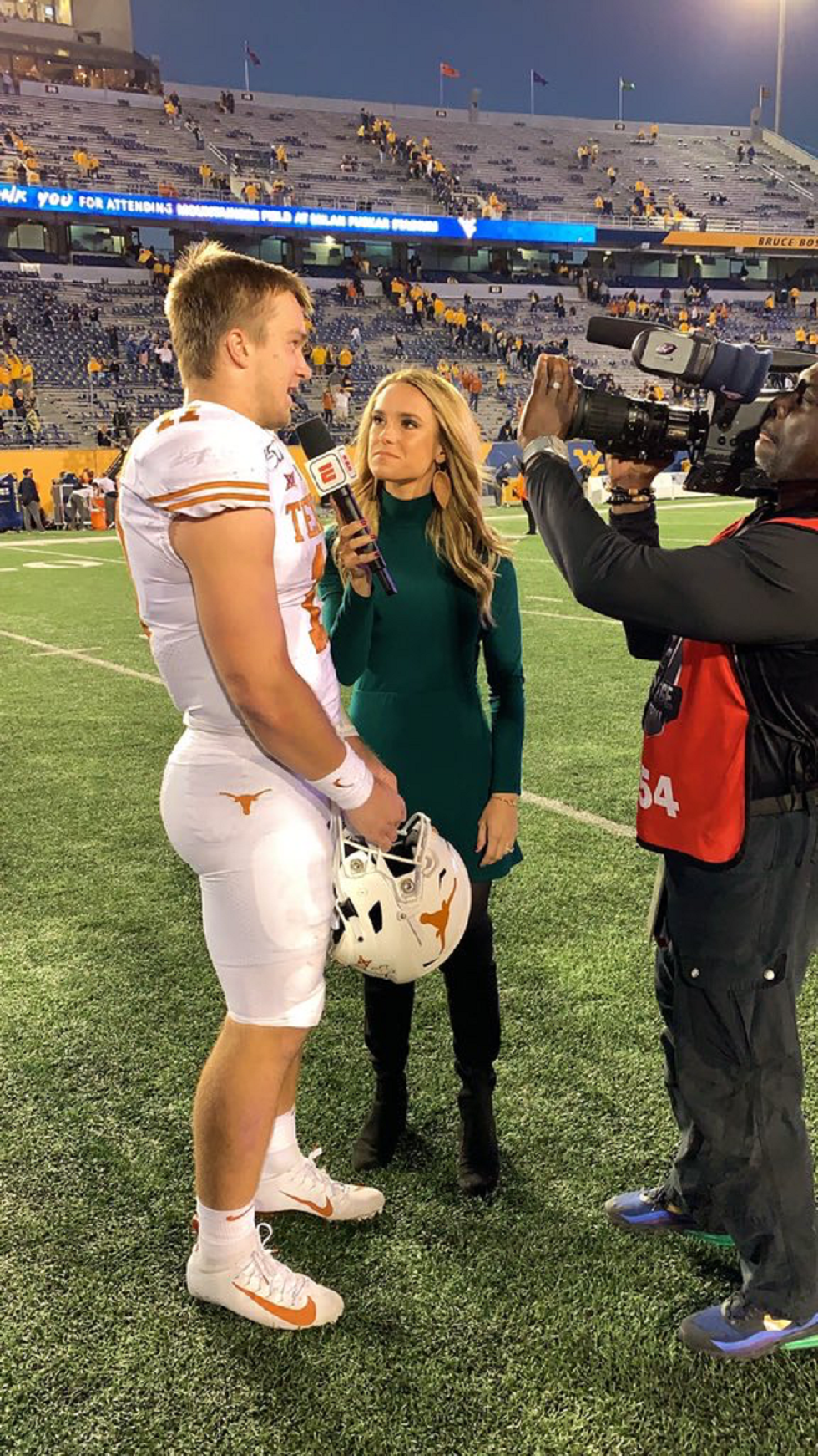 Molly McGrath had internships with NBC Sports and New England Sports Networ...